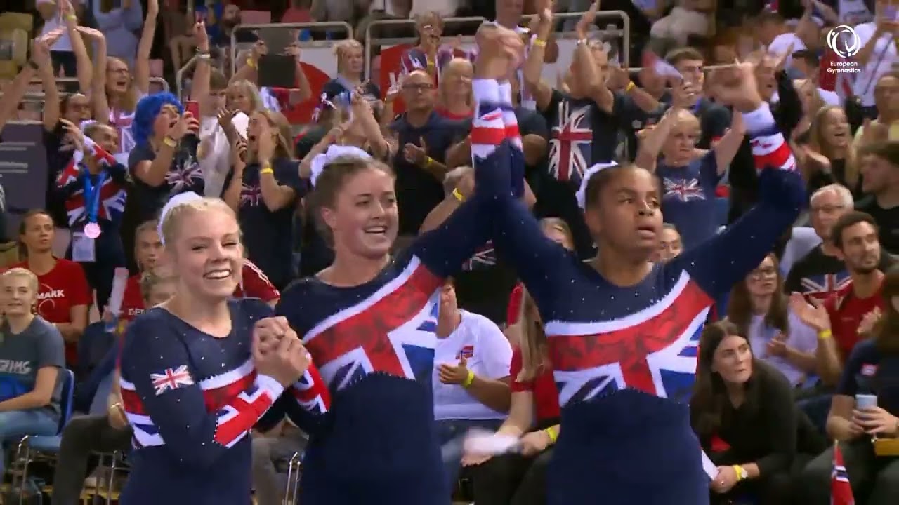 Great Britain - 2022 TeamGym Europeans, senior women's team final