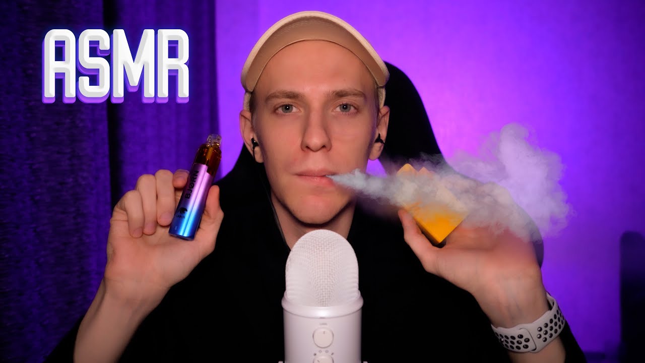 АСМР ВЕЙП ОБЗОР НА BJORN ИЛИ ЖЕ БОЛТАЛКА ПОД ОДНОРАЗКИ ASMR VAPE