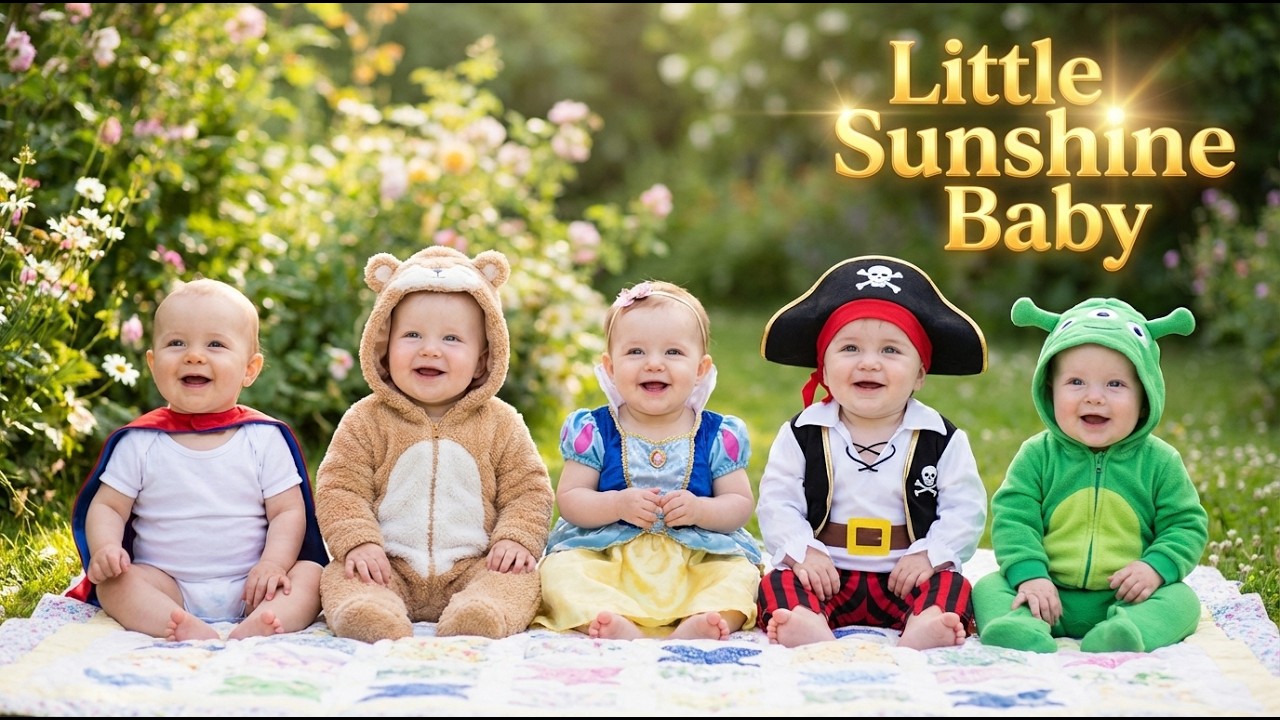 👶 Joyful Baby & Animal Friends in the Garden 🌸🌿🐼