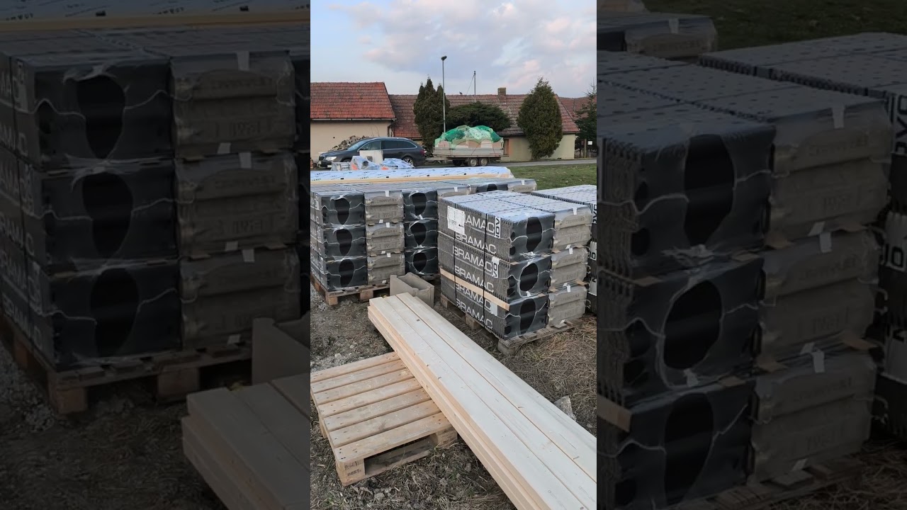 Hrubá stavba dřevostavby jede😉
