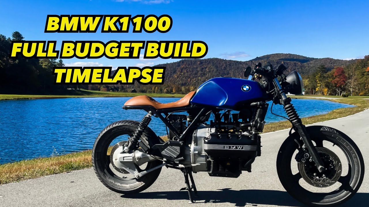 BMW SCRAMBLER BUILD FULL TIMELAPES (K1100)