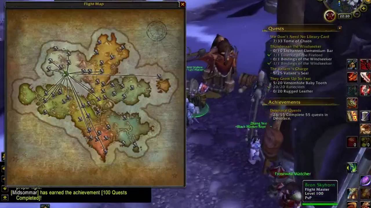 WoW Exploit Legion PrePatch Rogue Instant Flightpath!