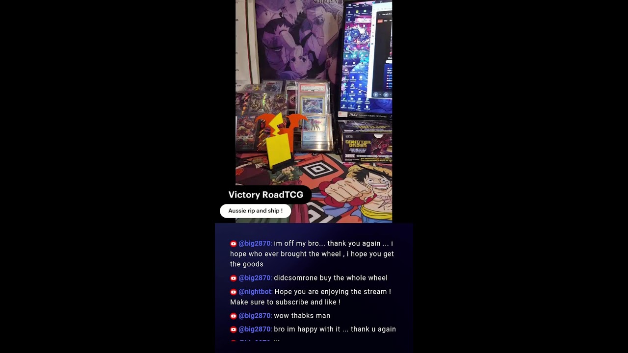Aus Rip n Ship, LIVE ON YT AND TIK TOK.