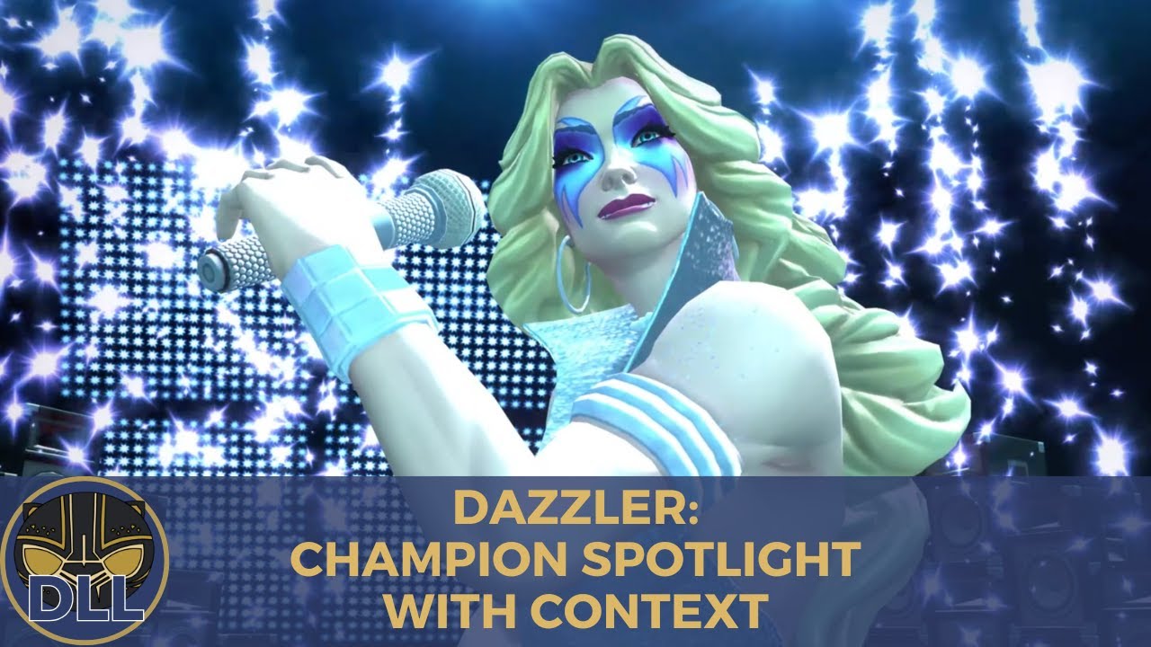 Dazzler: чемпион в центре внимания с контекстом