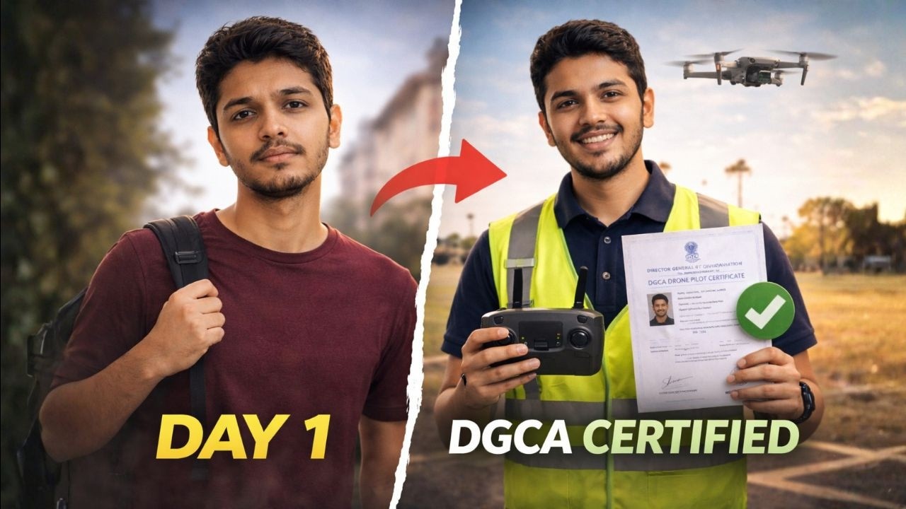 How to Become DGCA Certified Drone Pilot in India (Step-by-Step Guide)