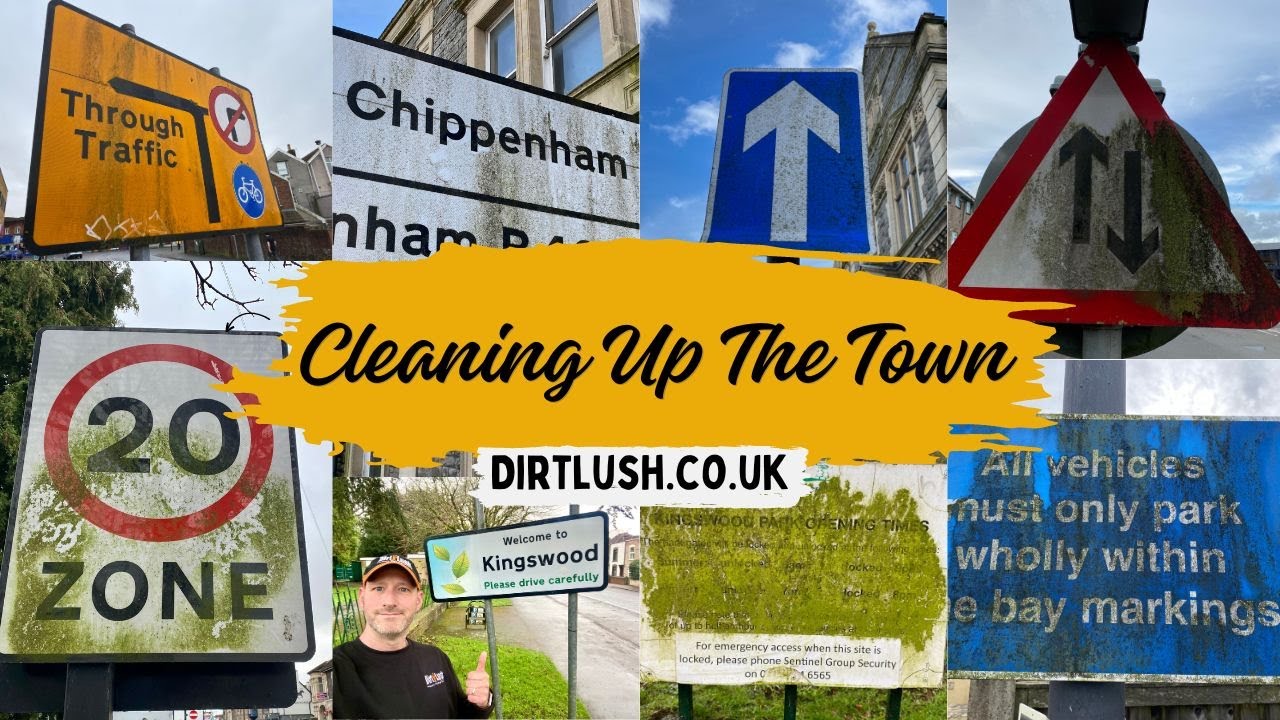 Responding to online negativity about dirty street signs