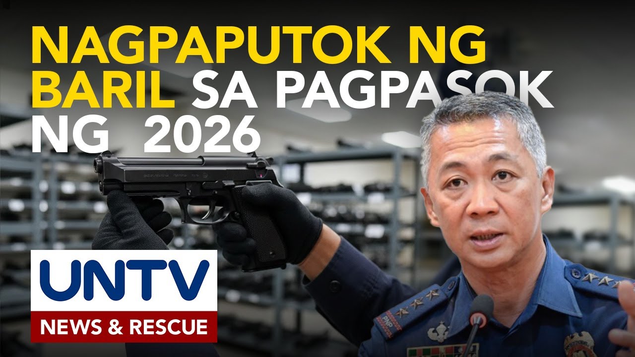 11 kaso ng indiscriminate firing, naitala ng PNP; 9 arestado
