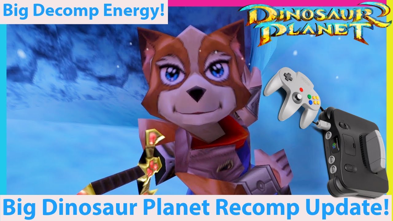 Big N64 Decomp News! Dinosaur Planet N64 Recomp Updated