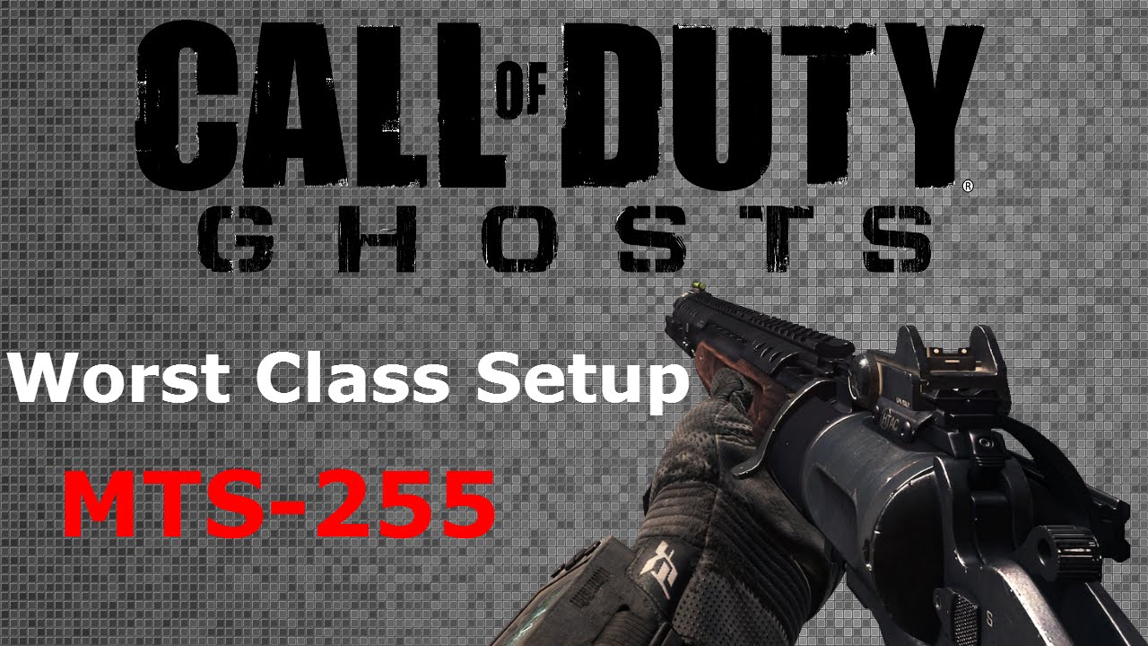 Worst Class Setup | MTS-255 Class (Call of Duty: Ghost PC Gameplay)
