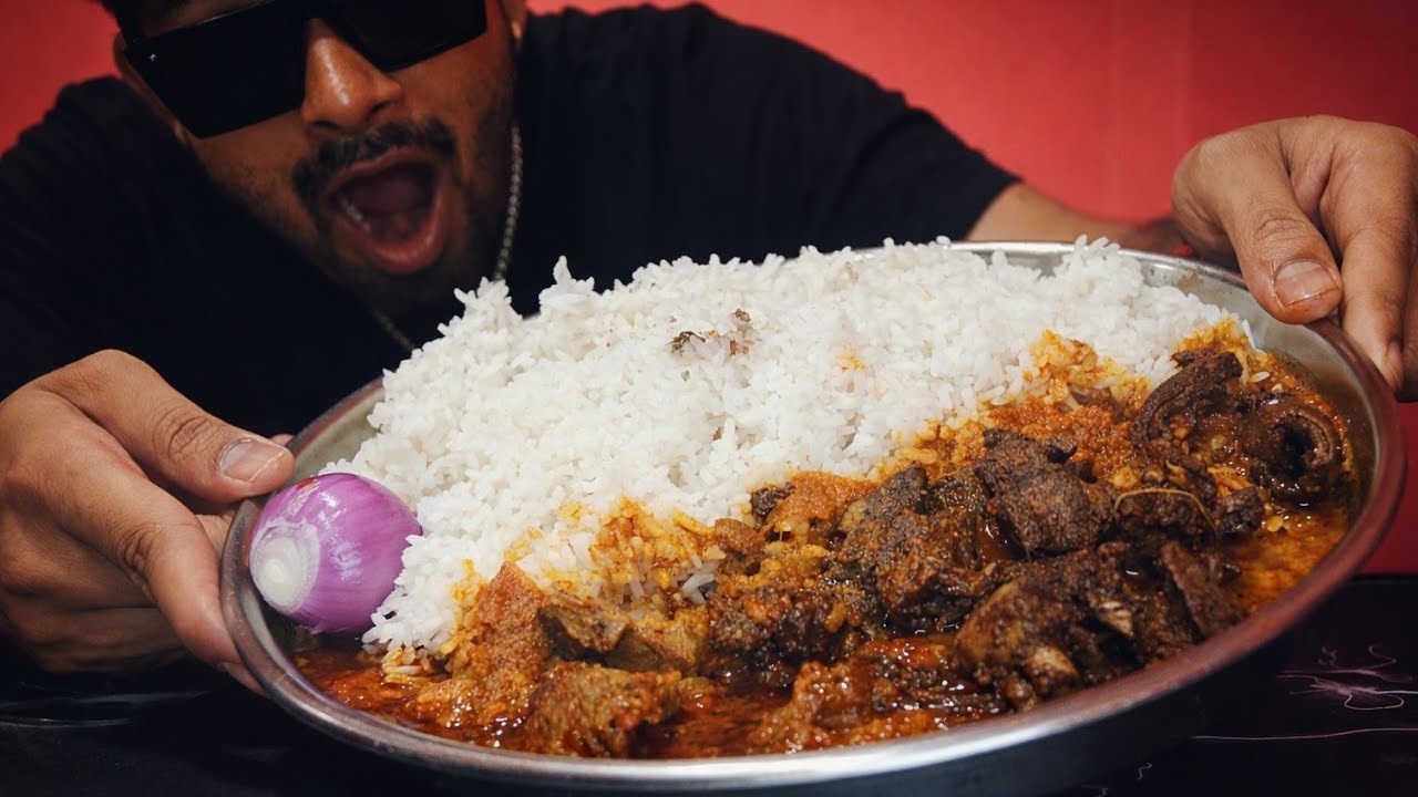 OMG🥵 Very Hot Spicy Desi Chicken curry With Massive Rice || Eating Show, Mukbang | Desi ChickenCurry