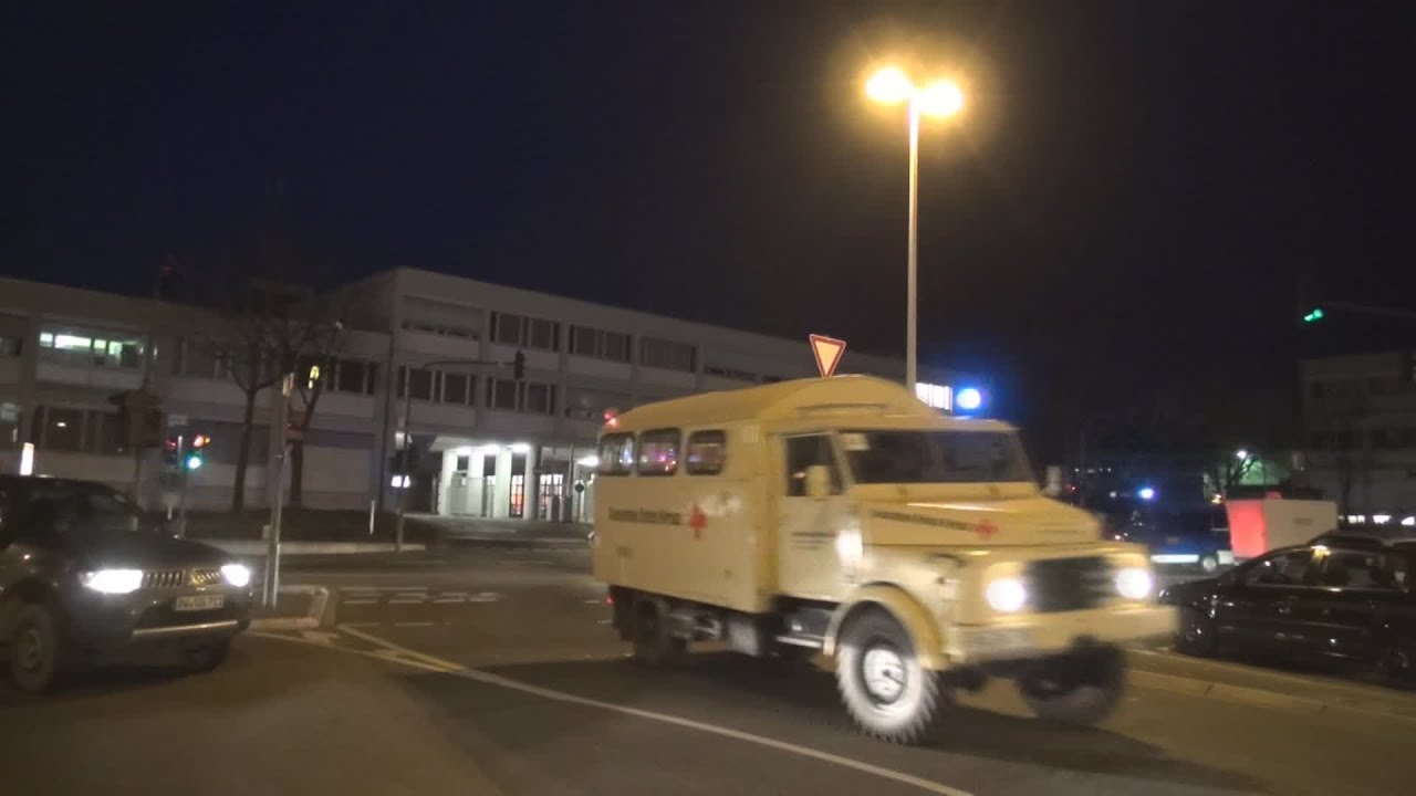 9x Einsatzfahrzeug THW + 4x Einsatzfahrzeug DRK Bonn (Kolonnenfahrt)