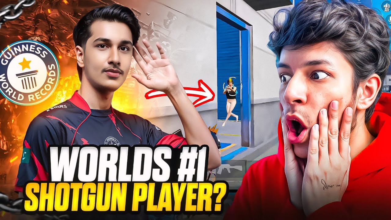 😱 WORLD'S FASTEST SHOTGUN PLAYER?! | 4T Huzaifaa (4Thrives) PUBG MOBILE