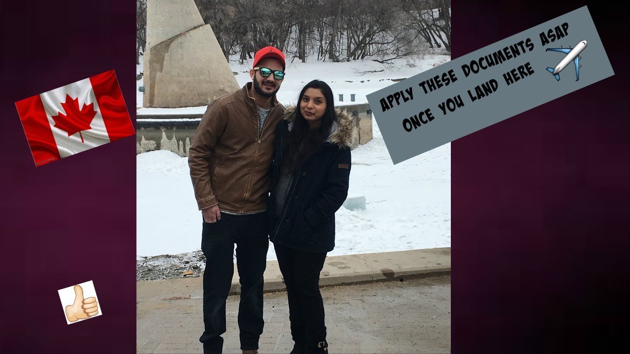Life in Canada- First two weeks | Canada couple | Documents you need as soon as you land in canada