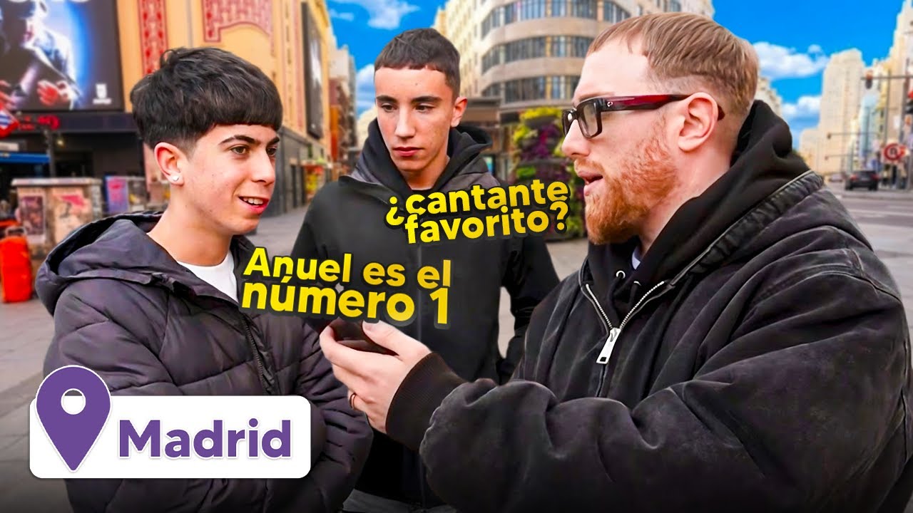 ¿CUALES SON LOS ARTISTAS MÁS ESCUCHADOS POR LOS ESPAÑOLES? PREGUNTAS EN CALLE SOBRE MÚSICA EN MADRID