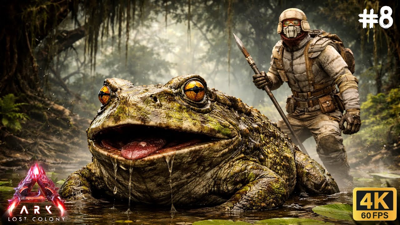 Tameo un ejercito de Beelzebufo | ARK Lost Colony | Día 8