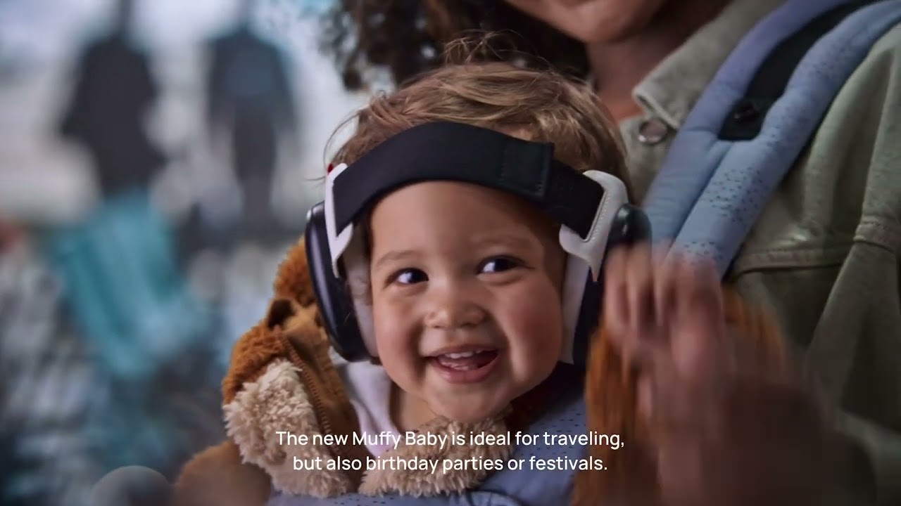 Alpine Muffy Baby | Redesigned hearing protection for babies