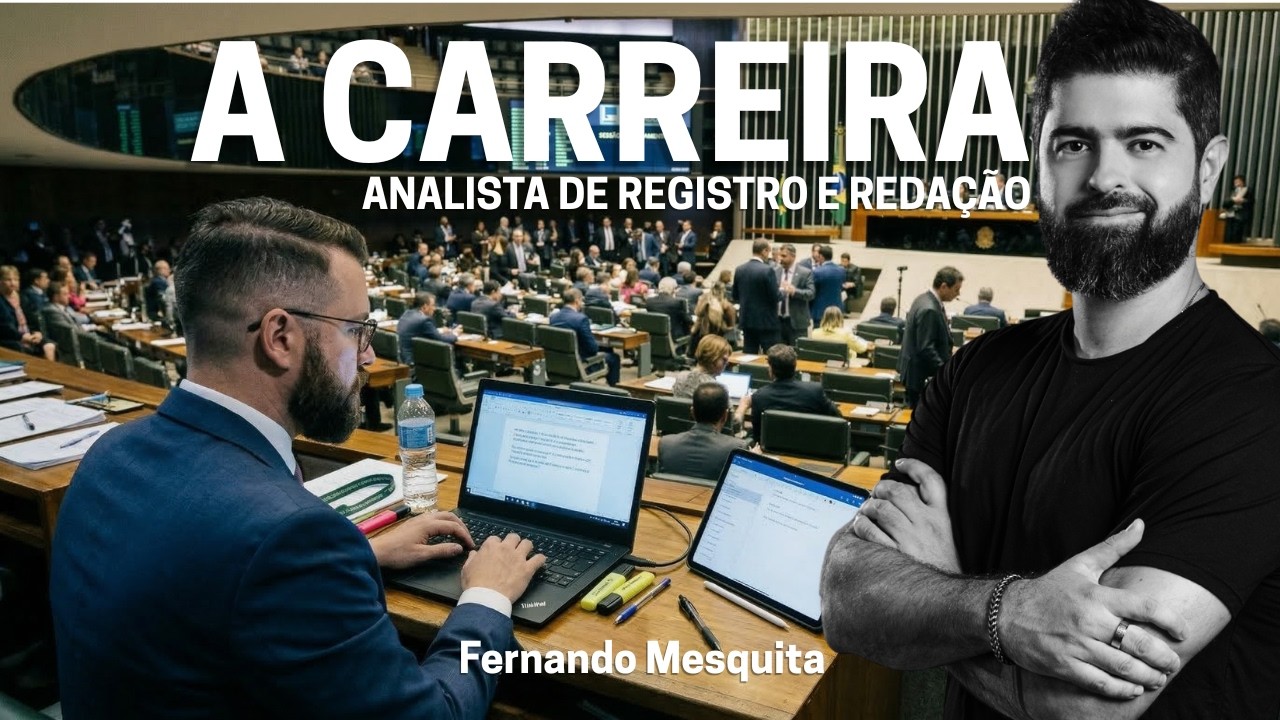 Analista de registro e redação - Carreira e Rotina (O melhor concurso de 2026?) | Fernando Mesquita