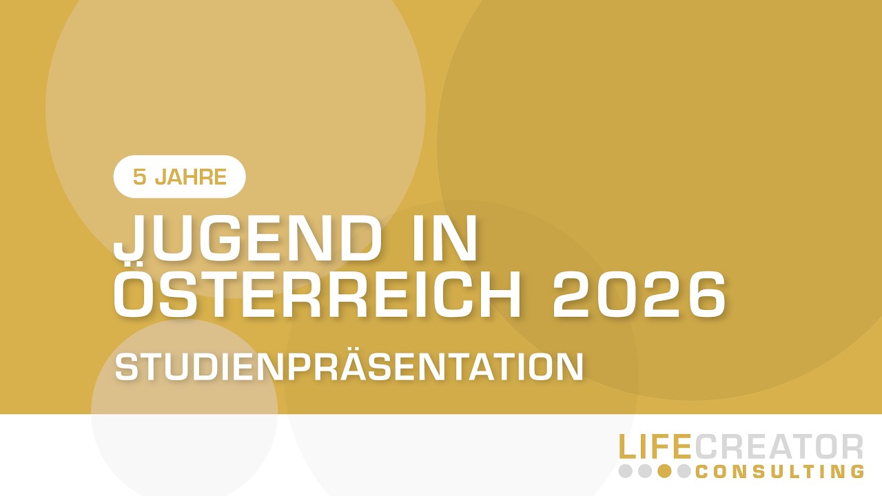 Jugend in Österreich 2026 - Studienpräsentation