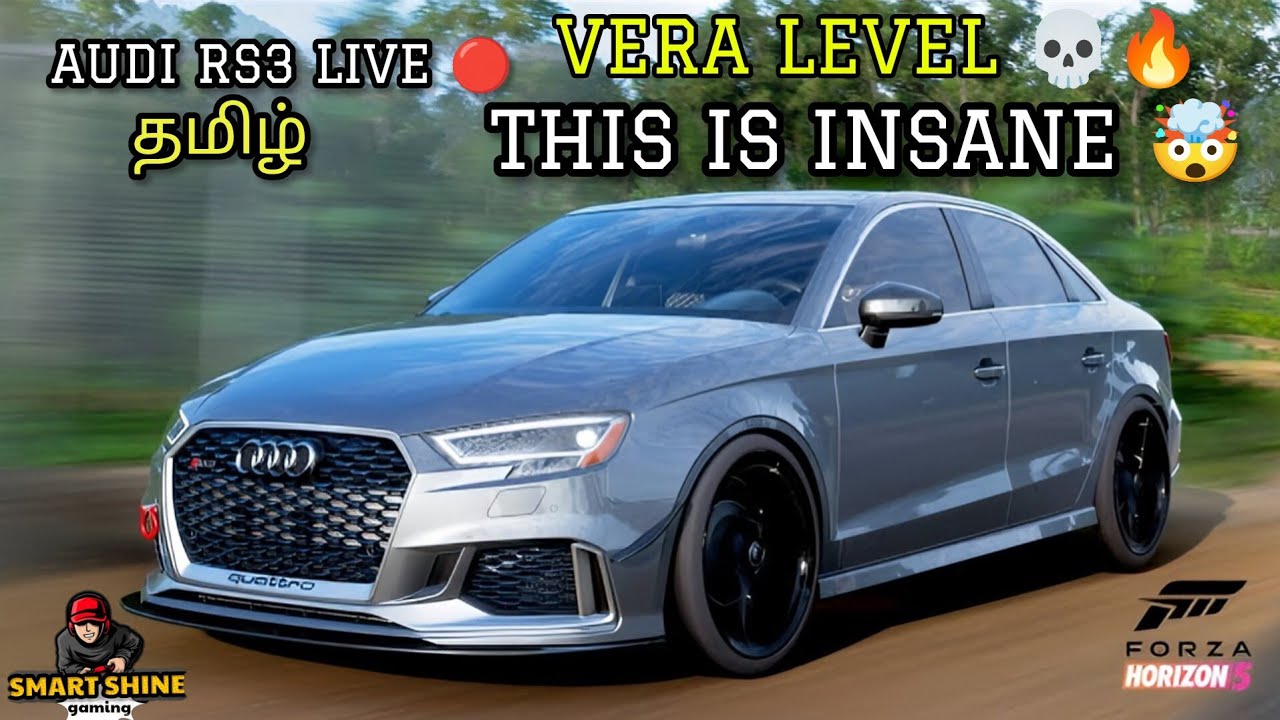 STOCK ENGINE-la Audi RS3?! 😱🔥 800+ HP | Forza Horizon 5 PS5 LIVE Tamil