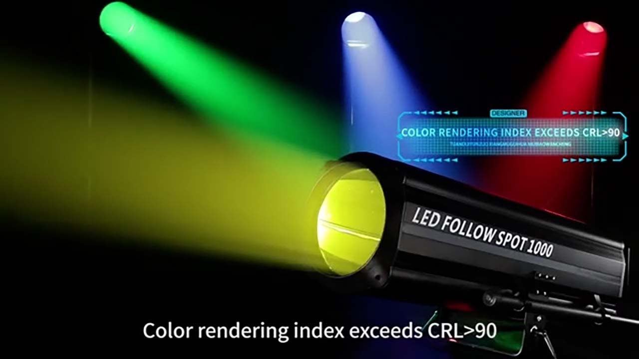 F1000--1000W LED Follow Spot Light