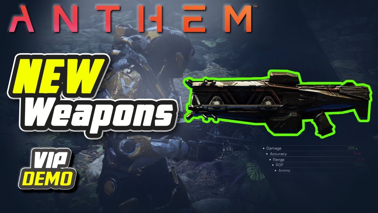 Anthem VIP Demo: New Weapons Footage