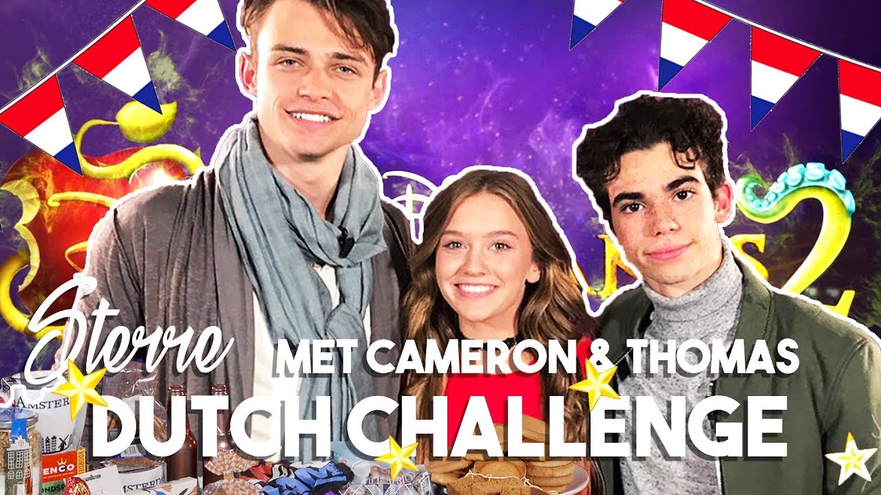 THOMAS DOHERTY & CAMERON BOYCE TRY DUTCH FOODS AND GAMES