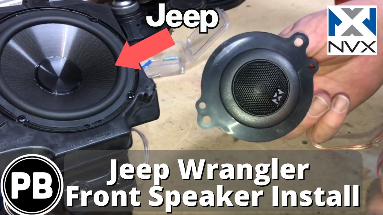 2007 - 2018 Jeep Wrangler JKU Front Speaker Install