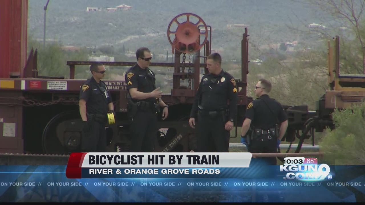 20-year-old cyclist hit, killed by train
