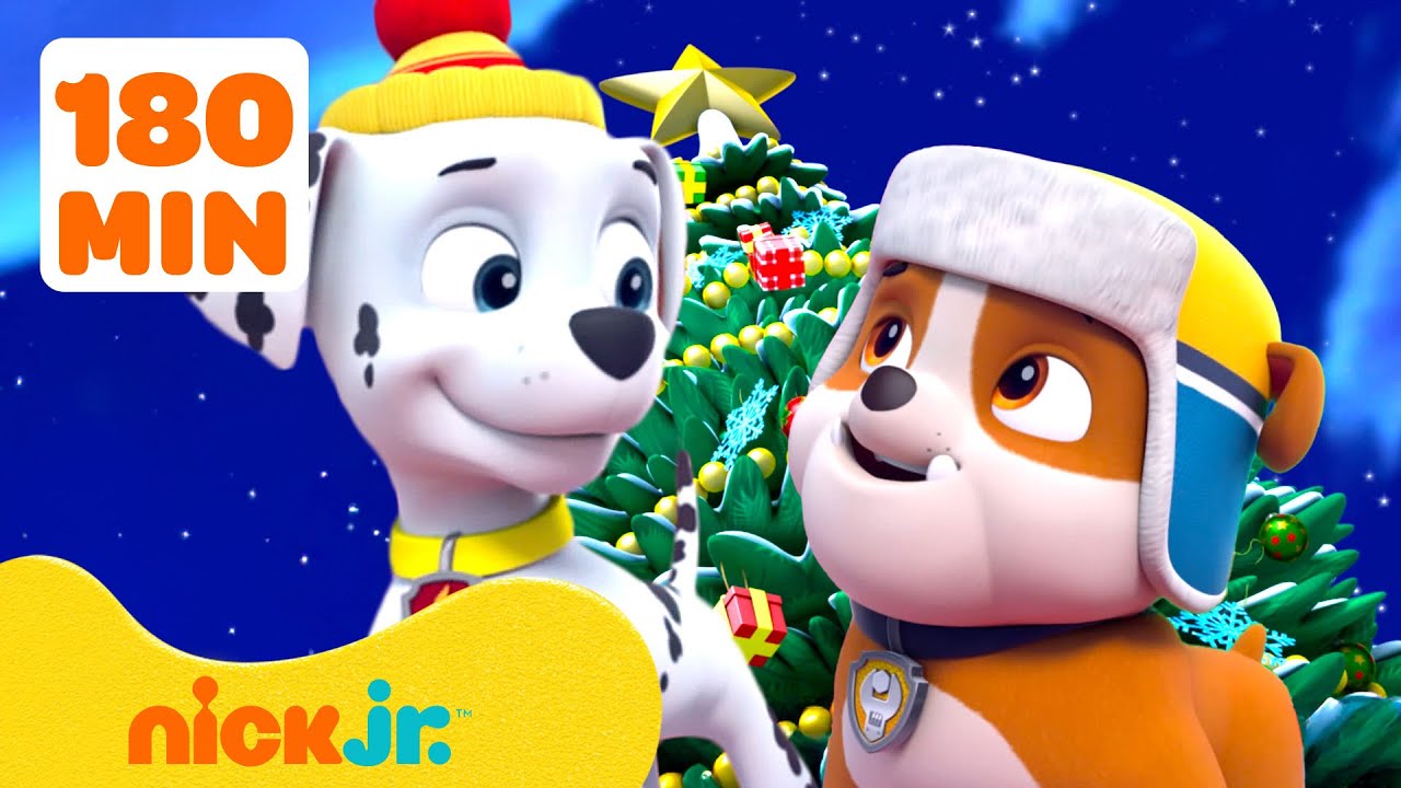 PAW Patrol ☃️🎄 Le migliori missioni di salvataggio in inverno! | 3 ore | Nick Jr. Italia