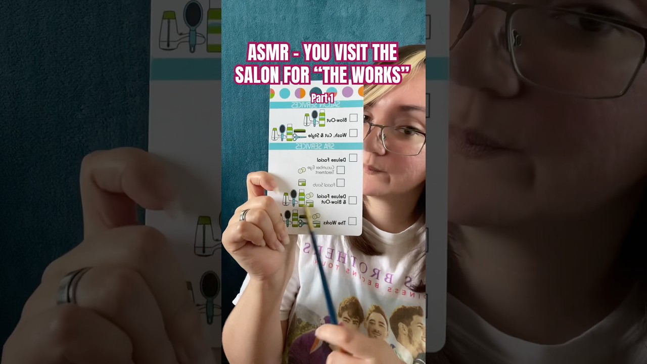 You visit the salon for &ldquo;The Works&rdquo; ✨ Part 1 #asmr #roleplay #relax