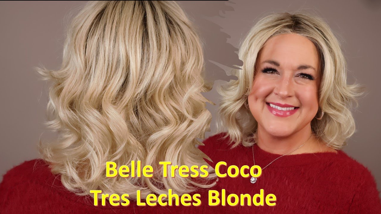 Belle Tress COCO in Tres Leches Blonde | Curly Heat Friendly Bob Wig | I compare to Shaded Biscuit!