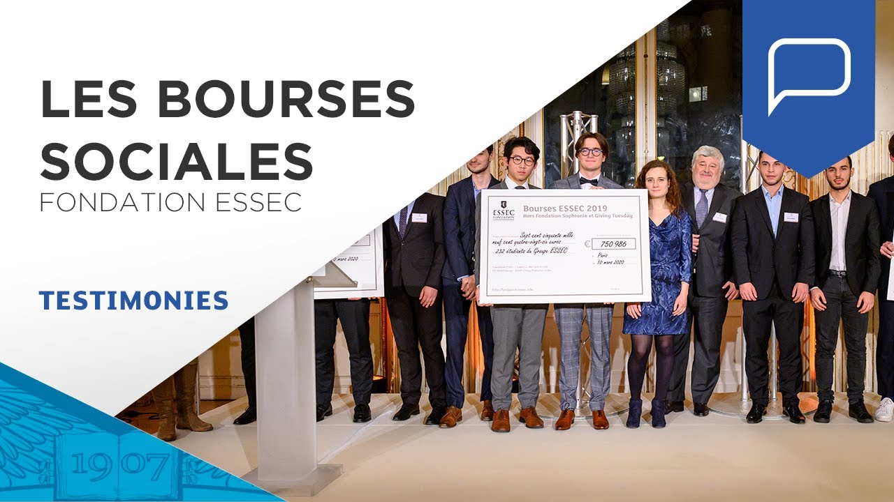 Les bourses sociales de la Fondation ESSEC | ESSEC Testimonies
