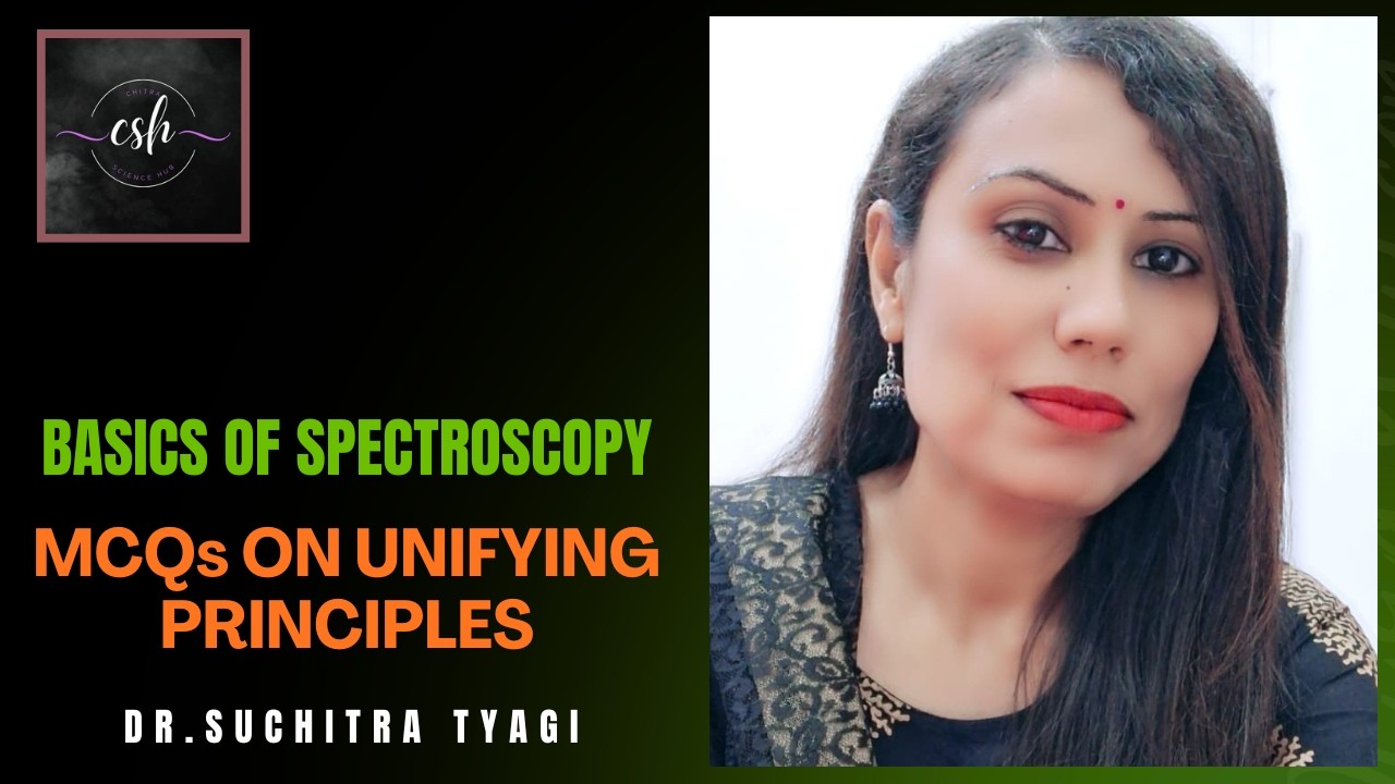 MCQs On Unifying Principles#Basics Of Spectroscopy