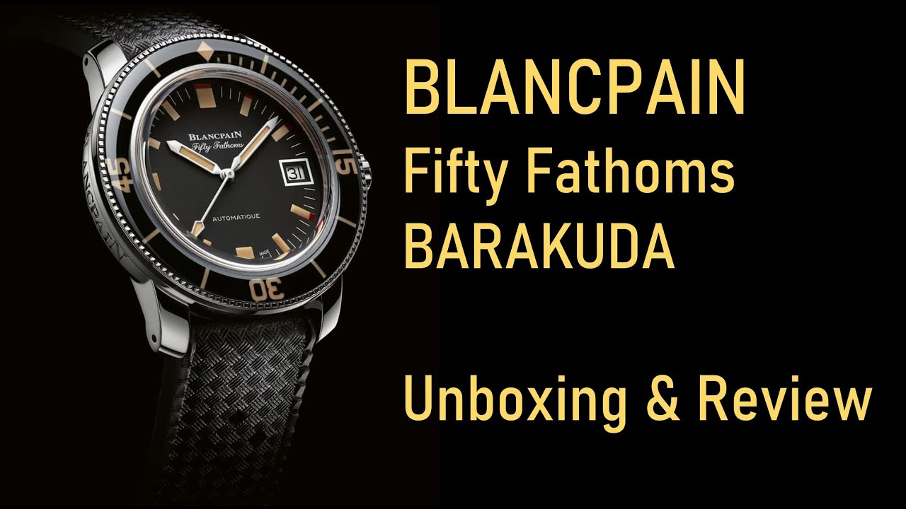 UNBOXING der Blancpain Fifty Fathoms Barakuda - Limited Edition, Referenz 5008B 1130 B52A