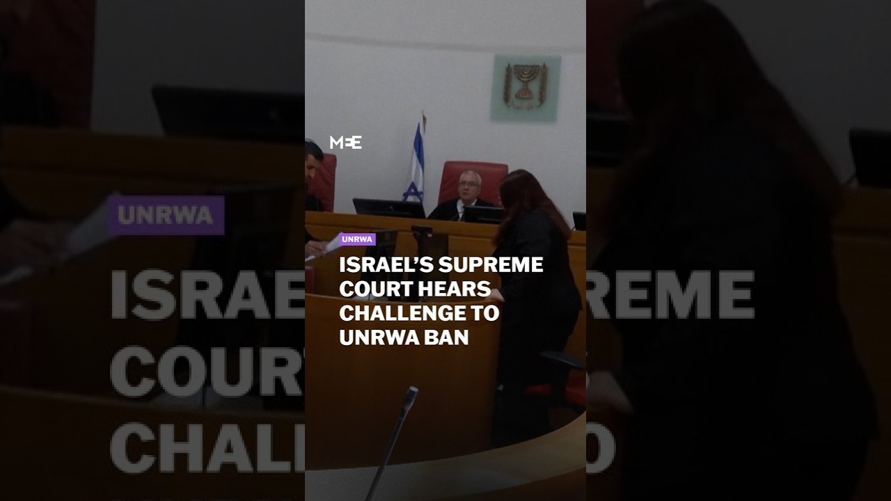 Israel&rsquo;s supreme court hears challenge to Unrwa ban