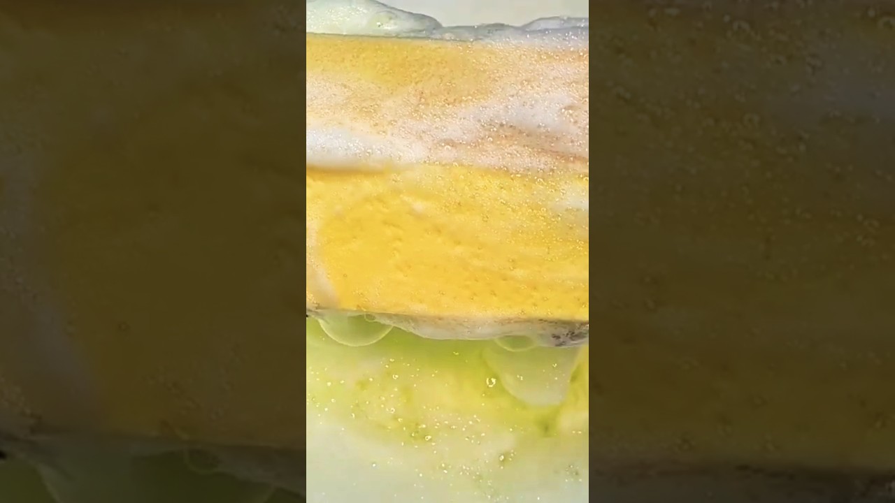 ASMR Stacked squeeze 2 #asmr #sudsandsponges #spongesqueeze