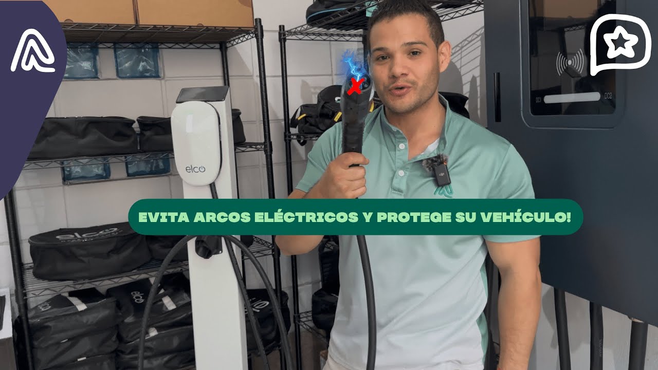 Nueva estación de carga ELCO: ¡Evita arcos eléctricos y protege tu vehículo! 🔌🔋