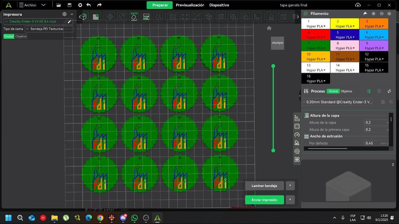 Tutorial multicolor Creality Print v6