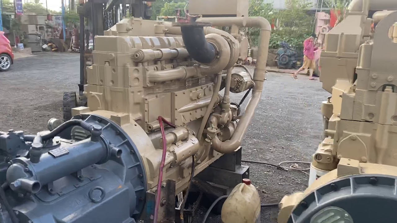 Kta-19-525hp Cummins and T300 9:1 gearbox Phat Nguyen +84 989 909 919