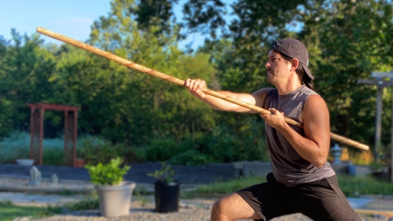 Staff Fighting Basic Strikes and Blocks - Filipino Martial Arts