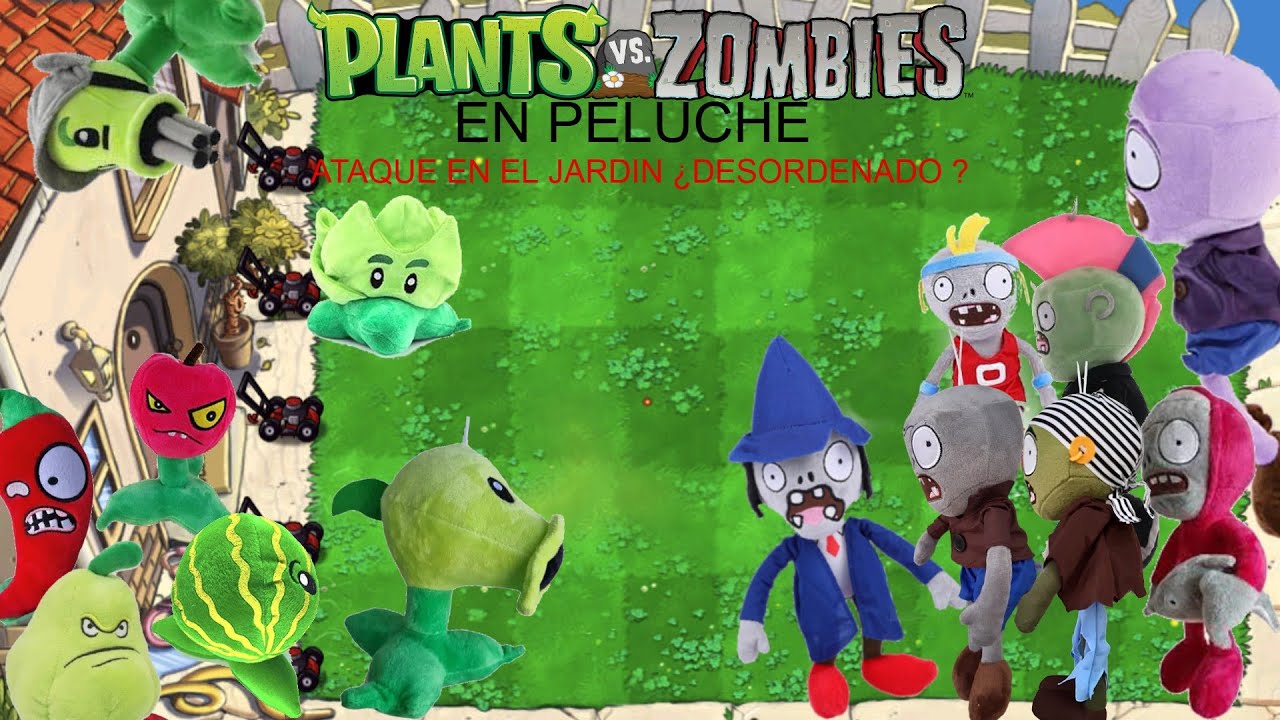 pvz en peluche el jardín¿ desordenado? episodio 4