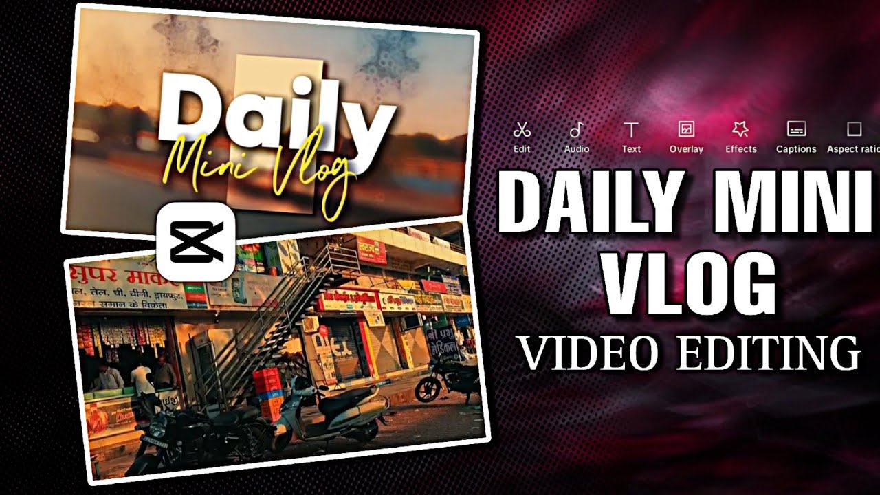 Instagram trending mini Vlog video editing || mini vlog video kaise banaye || Capcut video editing