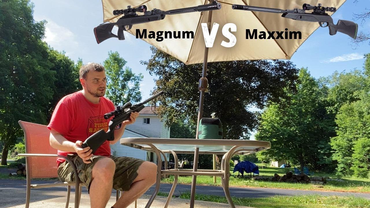 Gamo Swarm Maxxim .22 против Swarm Magnum .22 (тест на проникновение)