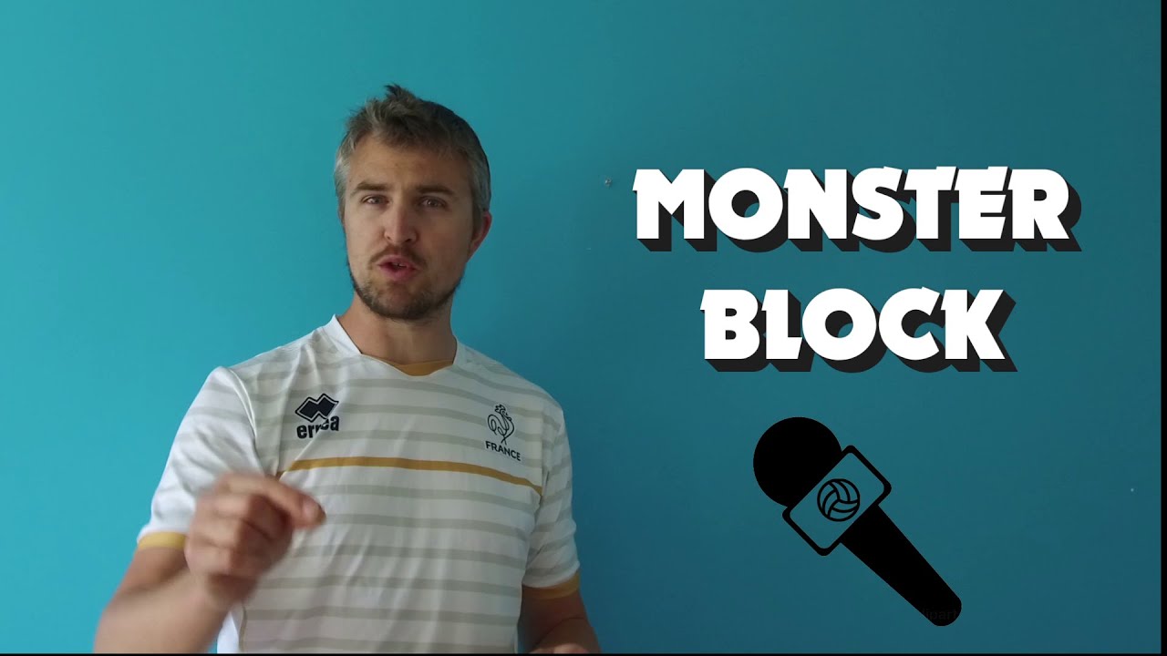 What's the chorography of Monster Block in Volleyball ?
