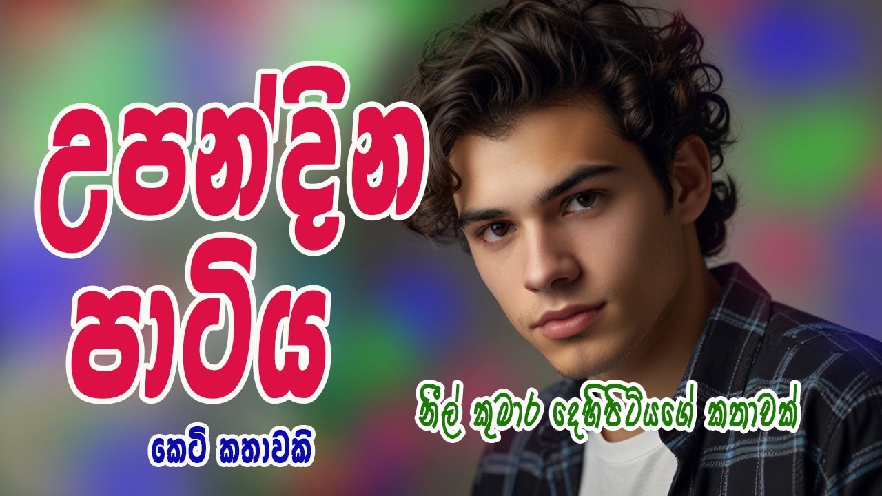 UPANDHINA PATIYA/උපන්දින පාටිය (කෙටිකතාවකි)/Sinhala novels/Sinhala E book/ Neel Toons.