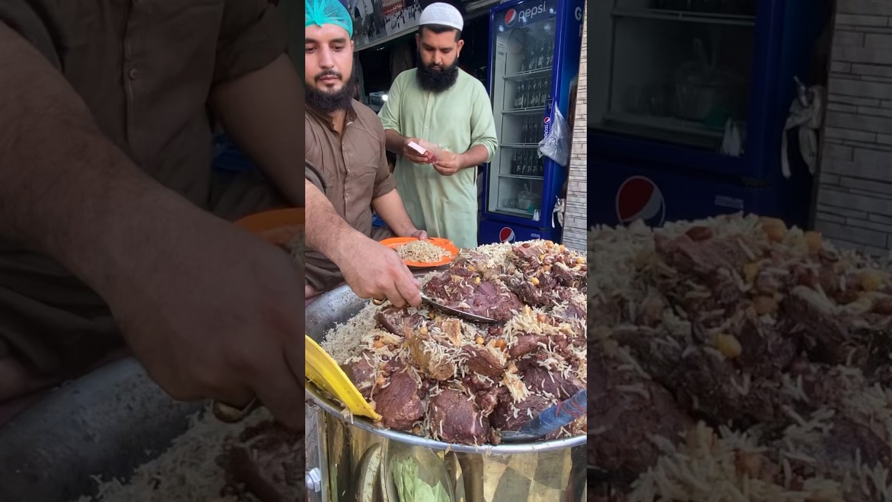 Peshawari kabuli pulao Zaiqa Chawal Qissa Khwani Bazar Peshawar 