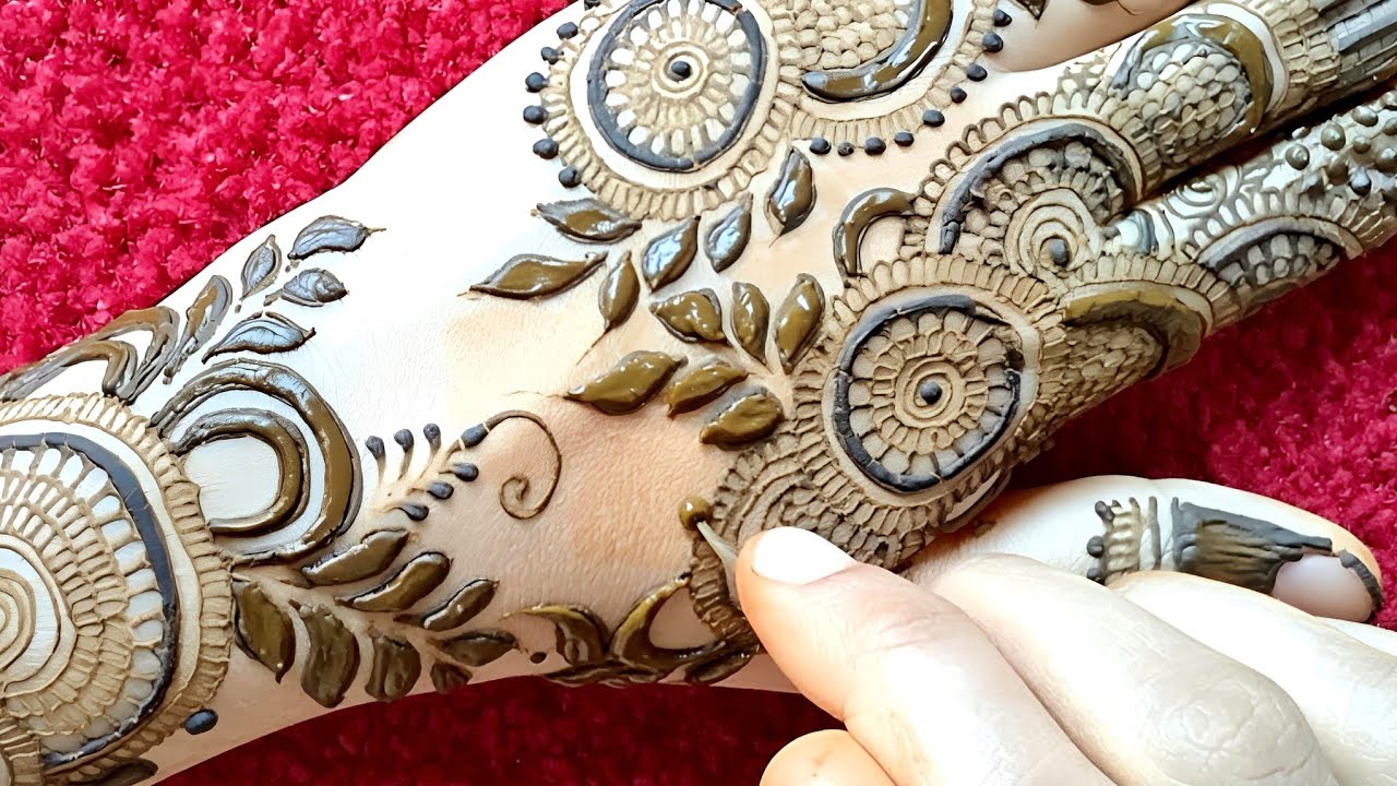 Eid Special Doha Mehndi Design | Easy Back Hand Mehndi 2026