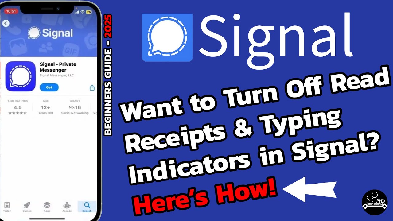 How to Turn Off Read Receipts and Typing Indicators on Signal App?