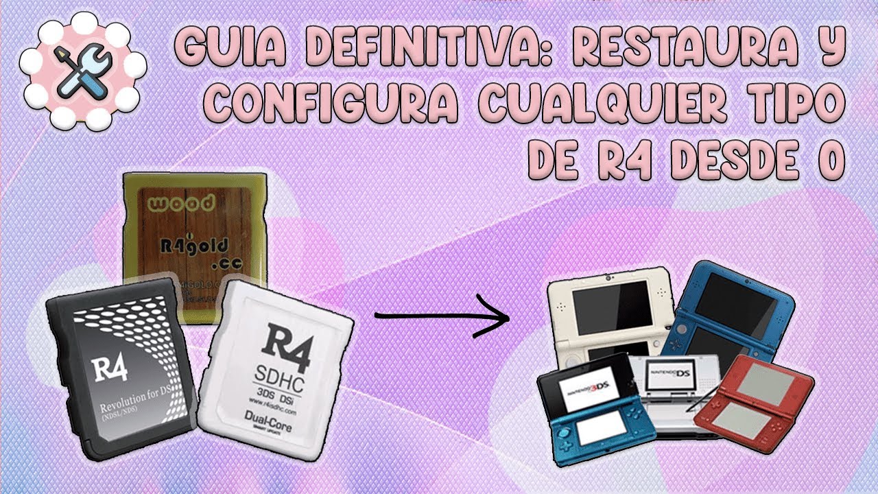 Guía Definitiva para Restaurar o Configurar de 0 Cualquier Tipo de R4 | DS, DSI, DS LITE, XL, ETC.