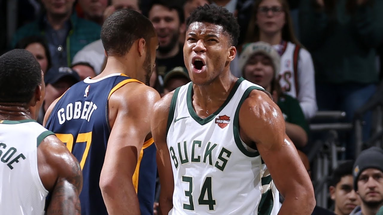 Best of The Greek Freak vs. Rudy Gobert | 34 PPG Since 2017